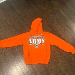 💥T7L THE 7 LINE MLB BASEBALL NEW YORK METS 2015 POSTSEASON ARMY SWEATSHIRT